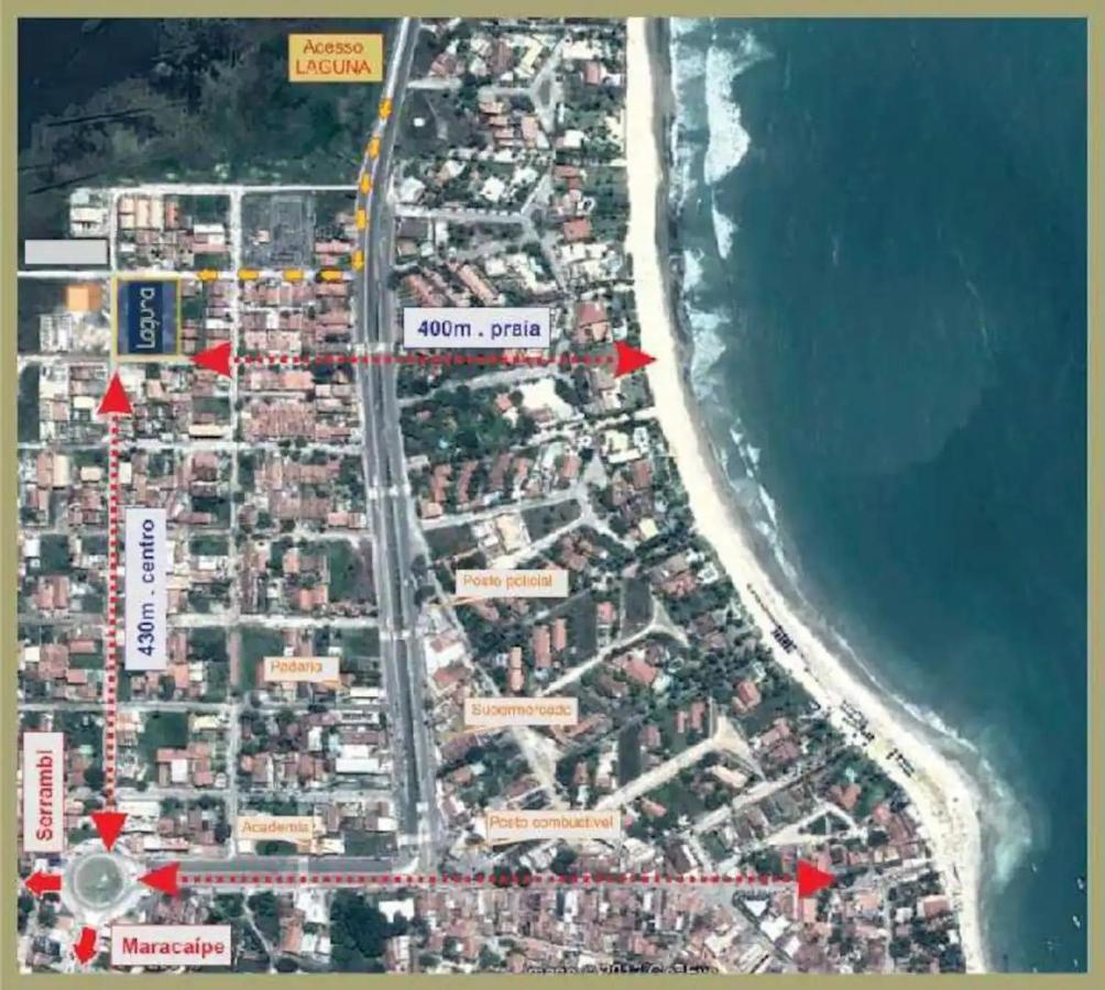 Laguna Beach Flat 101 Porto De Galinhas - Flat Terreo Com Saida Para Piscina Exterior foto